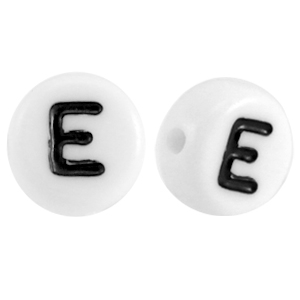 Acryl Buchstaben E Weiss