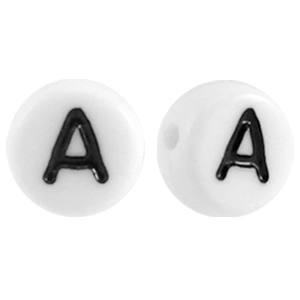 Acryl Buchstaben A Weiss
