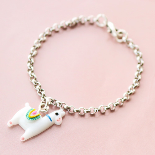 Kinderschmuck mit Einhorn Anh&auml;ngern aus Resin!