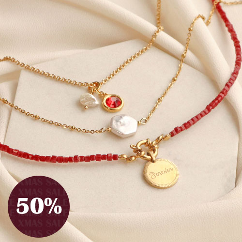 Werden Sie kreativ und entwerfen Sie Ihr eigenes Schmuckset f&uuml;r die Feiertage -50%