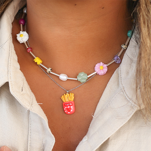 So integrieren Sie Flower und Food Resinperlen in Ihren Schmuck