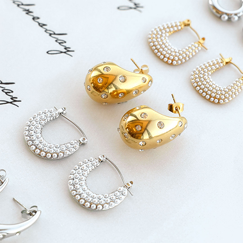 Schmuck-Inspiration mit Ohrringen aus Edelstahl