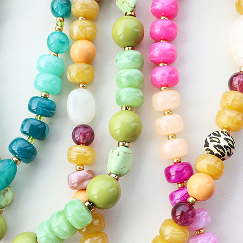 Schmuck herstellen mit Disc-Acrylperlen