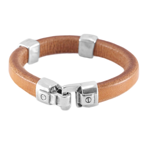 Prachtvolle Armb&auml;nder aus Divino DQ Kordel und DQ Leder gemacht