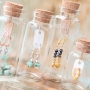 Werden Sie inspiriert: Schmuck pr&auml;sentieren oder verschenken in Wunschflaschen