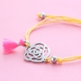 Armb&auml;nder in grellen Farben mit sch&ouml;nen Sommer Anh&auml;ngern aus RVS