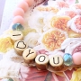 Macram&eacute; Armb&auml;nder mit Buchstabenperlen aus DQ Metall!