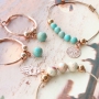 Machen Sie &uuml;berraschende Armb&auml;nder und Ohrringe mit Jaspis Naturstein Perlen