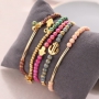 Subtiler Schmuck mit neuen Jade Naturstein Perlen und goldenen Details!