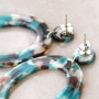 Machen Sie prachtvolle Ohrringe mit unseren trendy Resin Anh&auml;nger!