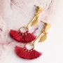 Trendy Fransen Ohrringe mit neuen Quasten nach dem letzten Trend!