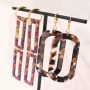 Trend Alarm! Handgemachte Resin Ohrringe