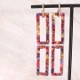 Trend Alarm! Handgemachte Resin Ohrringe