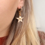 Ja! Neue Ohrring Inspiration mit Metall Anh&auml;ngern