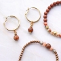 Verfolgen Sie den Trend: prachtvollen Schmuck mit Naturstein Perlen