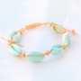 Tropischer Schmuck mit Kauri Muscheln
