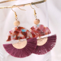 Beach Schmuck mit Holz Perlen, Muscheln und DQ Metall!