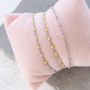 Sommer vom Feinsten: Fu&szlig;kettchen und Armb&auml;nder aus Stainless Steel