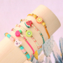 Wir freuen uns sehr &uuml;ber diese Armb&auml;nder mit Polymer Perlen!
