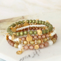 Schicken Schmuck aus Polaris Elements Perlen in warmen Farben