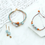 Schicken Schmuck aus Polaris Elements Perlen in warmen Farben