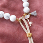 Get inspired: dieser Schmuck mit Buchstaben Perlen ist f&uuml;r Mutter & Tochter