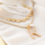 Inspiration mit die neue Metall Initial Anh&auml;nger mit Strass + Schmuck Karten
