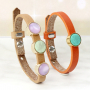 Kombinieren Sie mit Cuoio auf einfache Weise stilvolle Armb&auml;nder