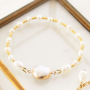 Sommerschmuck mit S&uuml;sswasserperlen Nuggets