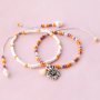 Sie k&ouml;nnen diese Ohrringe und Armb&auml;nder mit Miyuki machen: