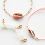 Wie man Sommerschmuck mit Muschel Perlen macht: