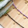 Sie k&ouml;nnen diesen trendigen Schmuck mit Rocailles und Stainless Steel Anh&auml;ngern herstellen: