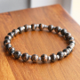 Wie man coole Herrenarmb&auml;nder mit Glasperlen und Hematite Perlen macht: