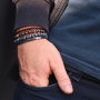 Wie man coole Herrenarmb&auml;nder mit Glasperlen und Hematite Perlen macht:
