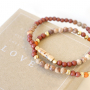 Machen Sie einfach diesen sch&ouml;nen Schmuck mit Acryl Perlen selbst: