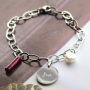 Sie k&ouml;nnen diesen trendigen Schmuck mit Jasseron aus Stainless Steel machen: