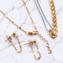 So kombinieren Sie Gold mit Silber in trendigem Schmuck aus Stainless Steel: