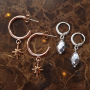 Lassen Sie sich inspirieren! Sehen Sie hier, wie Sie Ohrringe und Armb&auml;nder in einer Weihnachts- / Winteratmosph&auml;re herstellen: