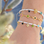 Hier erfahren Sie, wie Sie angesagten Schmuck mit Regenbogen-Perlen, -Anh&auml;ngern und -Zwischenst&uuml;cken aus Metall in Designerqualit&auml;t gestalten. 