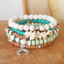 Inspiration f&uuml;r die Herstellung von Herren- und Damenarmb&auml;ndern mit Holzperlen