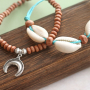 Inspiration f&uuml;r die Herstellung von Herren- und Damenarmb&auml;ndern mit Holzperlen