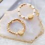 Inspiration f&uuml;r stilvollen und trendigen Schmuck mit DQ-Metallanh&auml;ngern und Perlen
