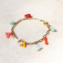 Gestalten Sie trendigen Schmuck mit den bunten Ocean Bamboo Perlen und Edelstahl-Schmuckteilen