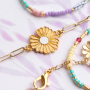 Kreieren Sie Sommerschmuck mit DQ-Metall-Blumenanh&auml;ngern und Zwischenst&uuml;cken 