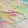 Designen Sie sommerlichen Schmuck mit diesen farbenfrohen Schmetterlingsanh&auml;ngern und -zwischenst&uuml;cken