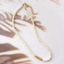 Trendschmuck mit goldgesprenkelten griechischen Keramikperlen in Designerqualit&auml;t entwerfen