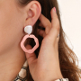 Lassen Sie sich inspirieren! Jetzt tolle Ohrringkollektion mit diesen Anh&auml;ngern aus Resin designen