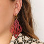 Lassen Sie sich inspirieren! Jetzt tolle Ohrringkollektion mit diesen Anh&auml;ngern aus Resin designen