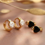 Kombinieren Sie diese bunten Ringe und Ohrringe mit handgefertigtem Schmuck