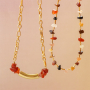 Mit Chips-Naturstein-Perlen Schmuck anfertigen